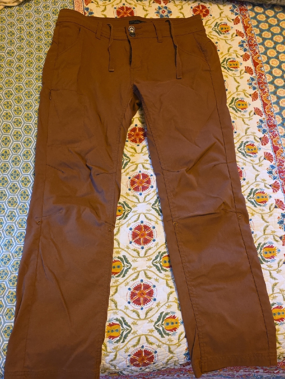 Prana Halle Pants Chocolate Brown 10